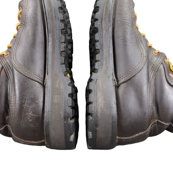 Danner Mens 8 Work Boots Hawk Nubuck Leather USA Waterproof Lace Up Handcrafted main image 16
